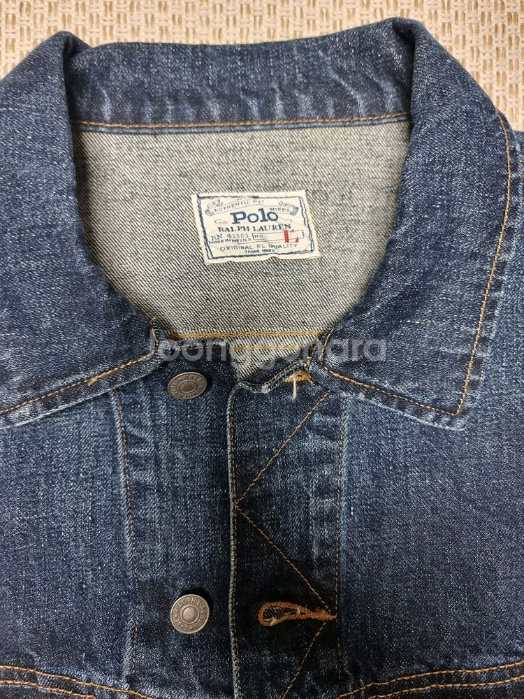 폴로 데님 트러커 자켓 3세대 L--1