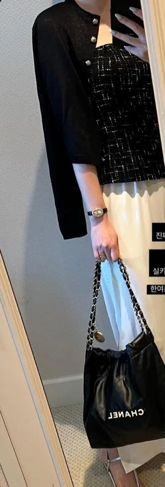 더로랑 펄가디건 몬테칼로 펄가디건 (골드--6