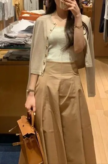 더로랑 펄가디건 몬테칼로 펄가디건 (골드--7