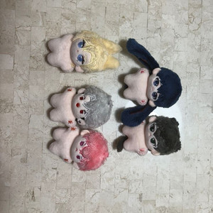 플레이브 5cm 인형 한입노아 깡총예준 폴짝하민 콩눈플