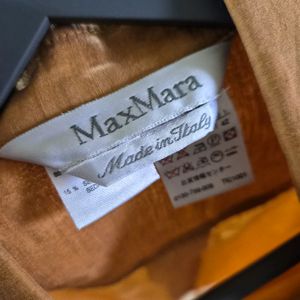 막스마라 린넨 블라우스