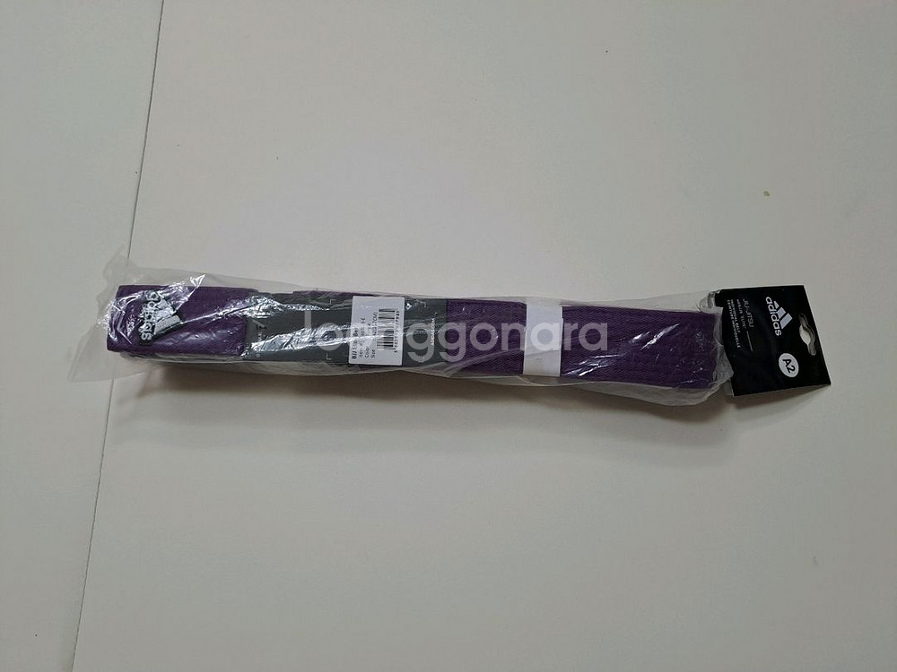 새상품 아디다스 주짓수 벨트 퍼플--0