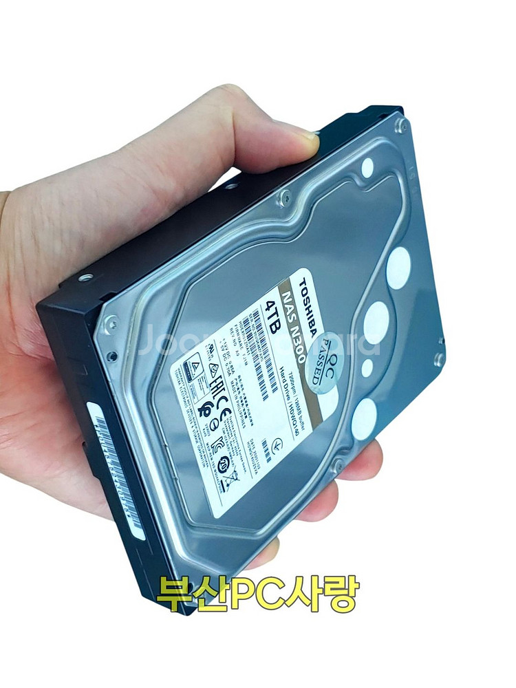 도시바 N300 4TB 나스용(NAS) 하드디스크 A급--3