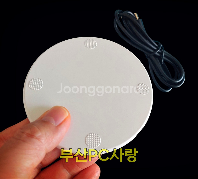 새 제품 전기종 호환 올인원 초슬림 무선충전 원형 패드--1