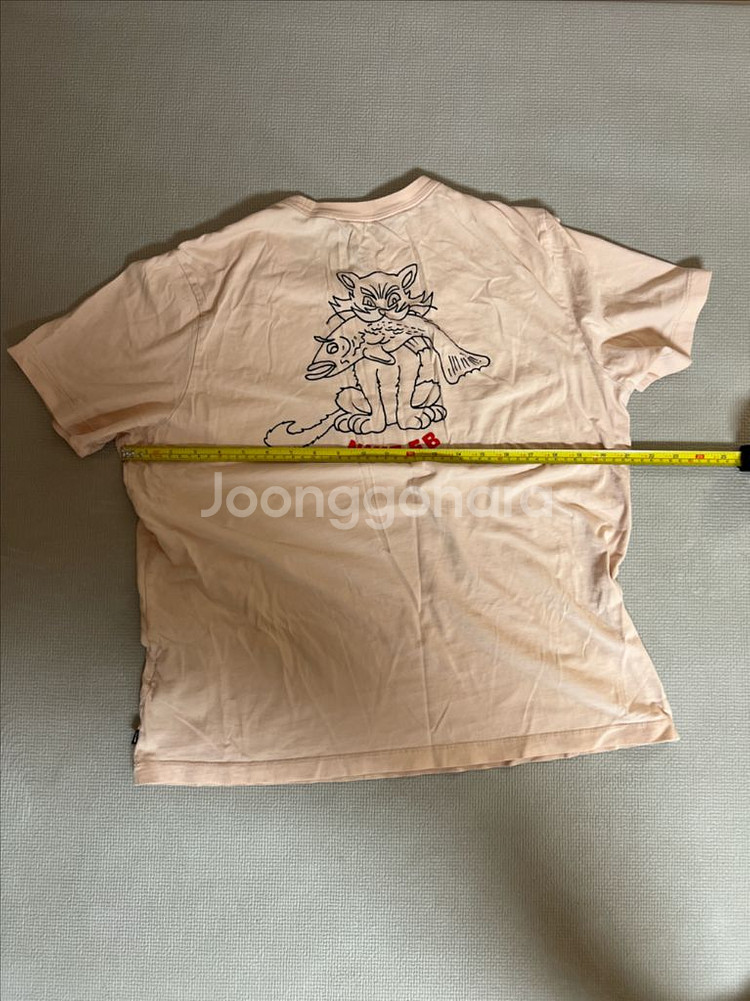 나이키 SB 반팔티(핑크) XL--5