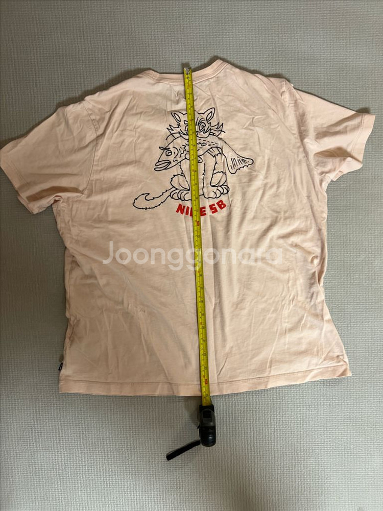 나이키 SB 반팔티(핑크) XL--6