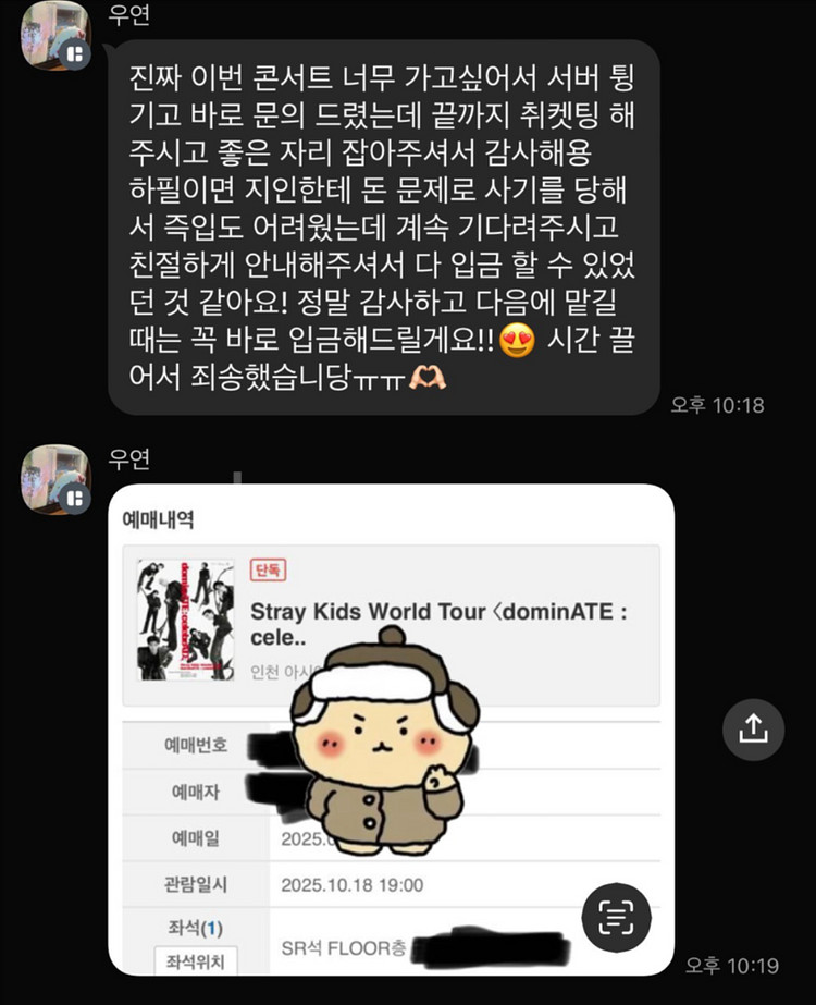 스트레이키즈 스키즈 콘서트 일예,취켓팅 대리 댈티--4