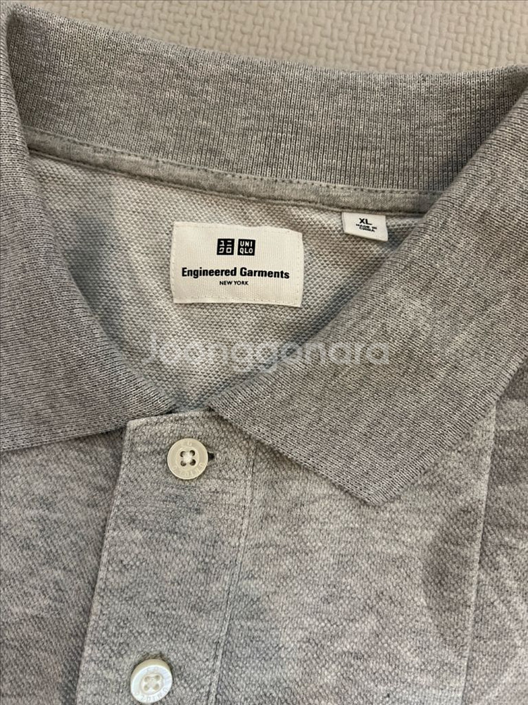 유니클로 x 엔지니어드가먼츠 PK 카라티(그레이) XL--1