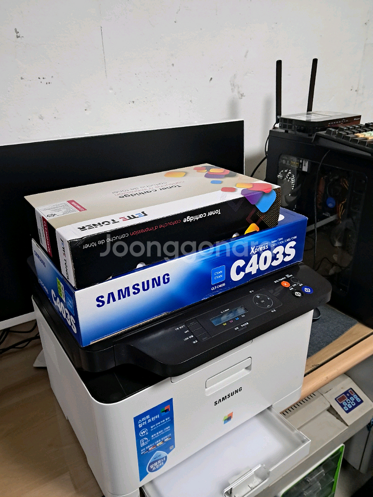 삼성SLC486W 칼라레이저 복합기 판매합니다--2