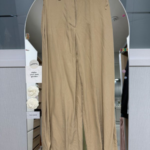 cos 실크소재 바지