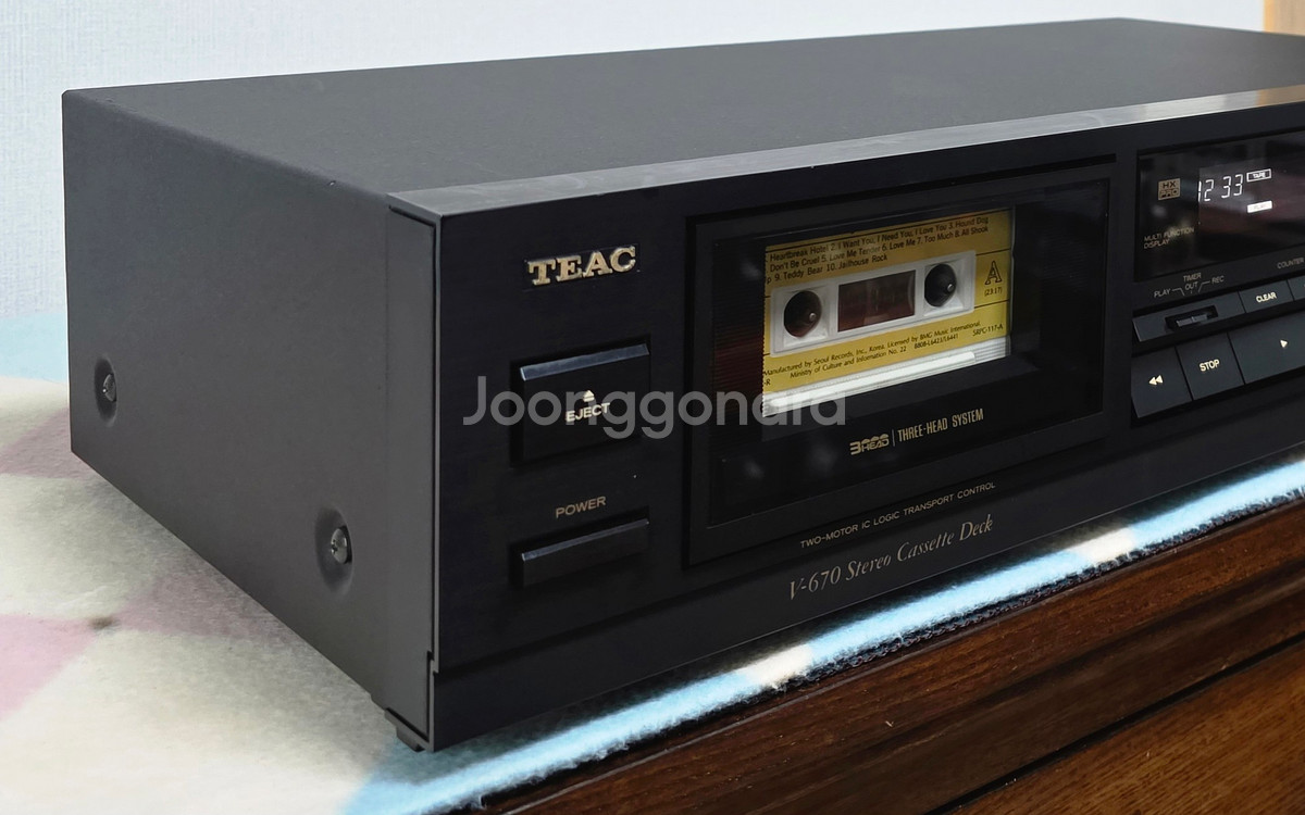 티악 카세트 데크 V-670--2