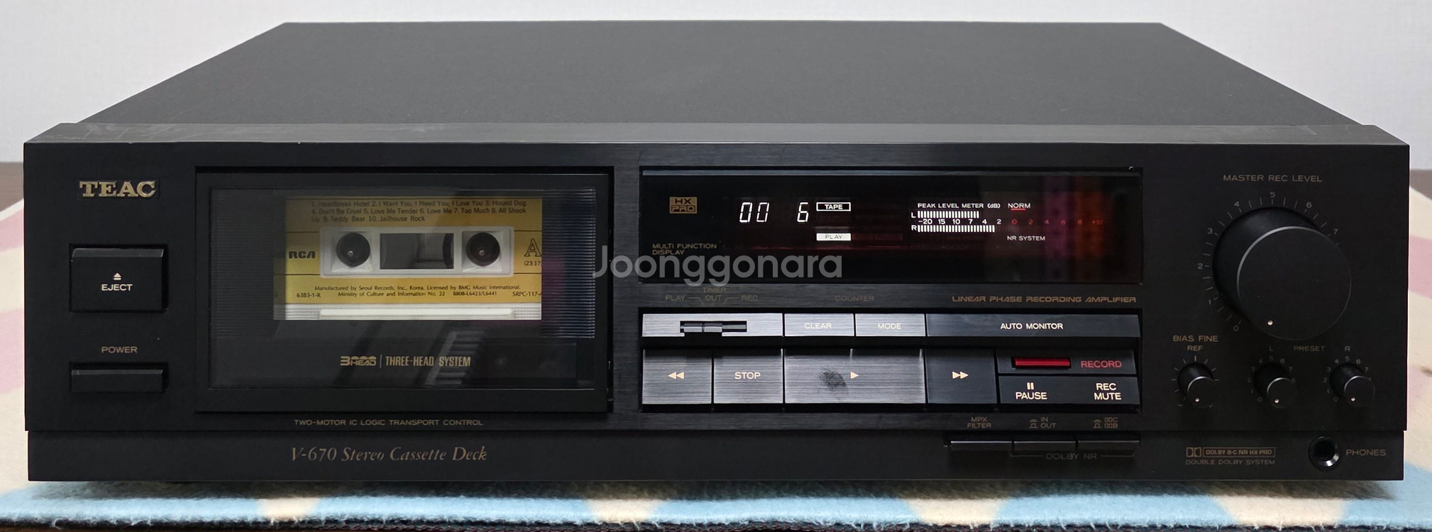 티악 카세트 데크 V-670--0