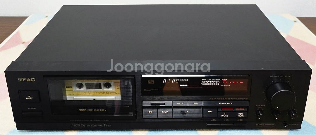 티악 카세트 데크 V-670--1
