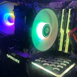 게이밍PC 본체 + LG 24GN65R 모니터 세트