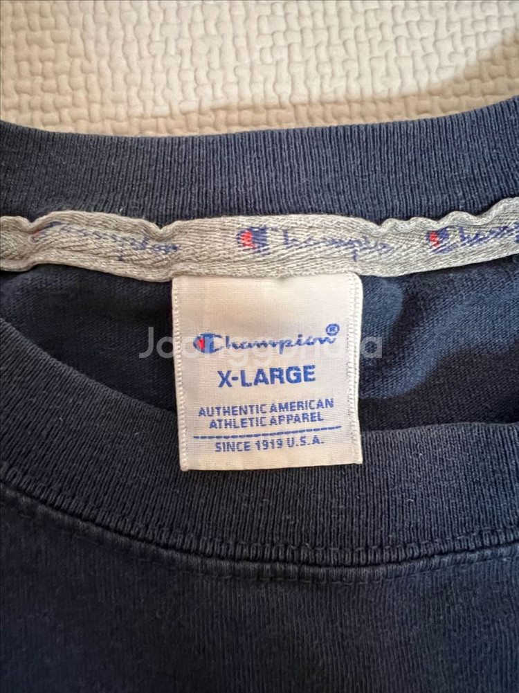 챔피온 재팬 반팔티(네이비) XL--1