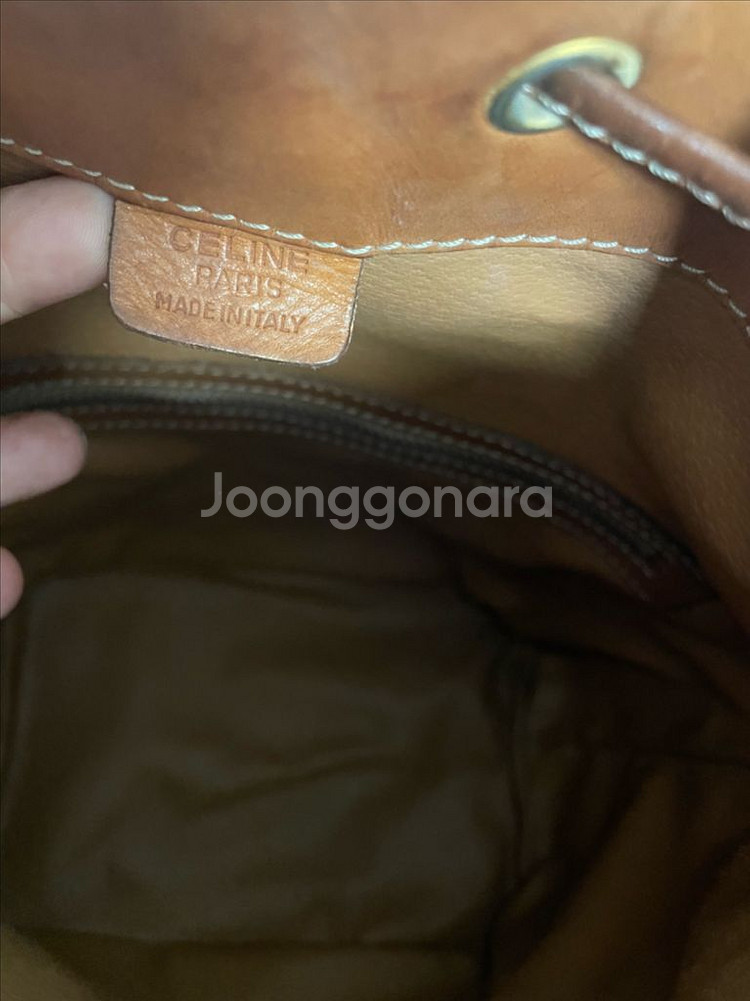 셀린느 정품가방 버킷백--8