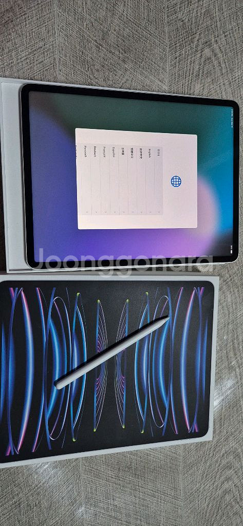 아이패드 프로 12.9 6세대 + 애플팬슬 2세대--1