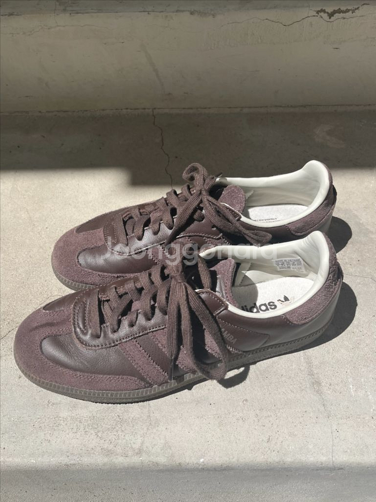 아디다스 삼바 브라운 260--1