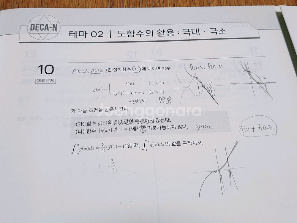 10권 일괄 | 시대인재 수학 엄소연t 데카N 세트--2