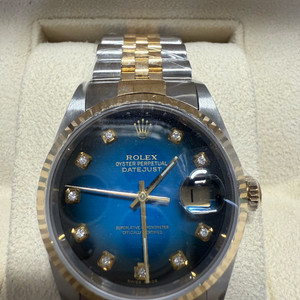 롤렉스 데이저스트 콤비 16233 블루옴브레 다이얼