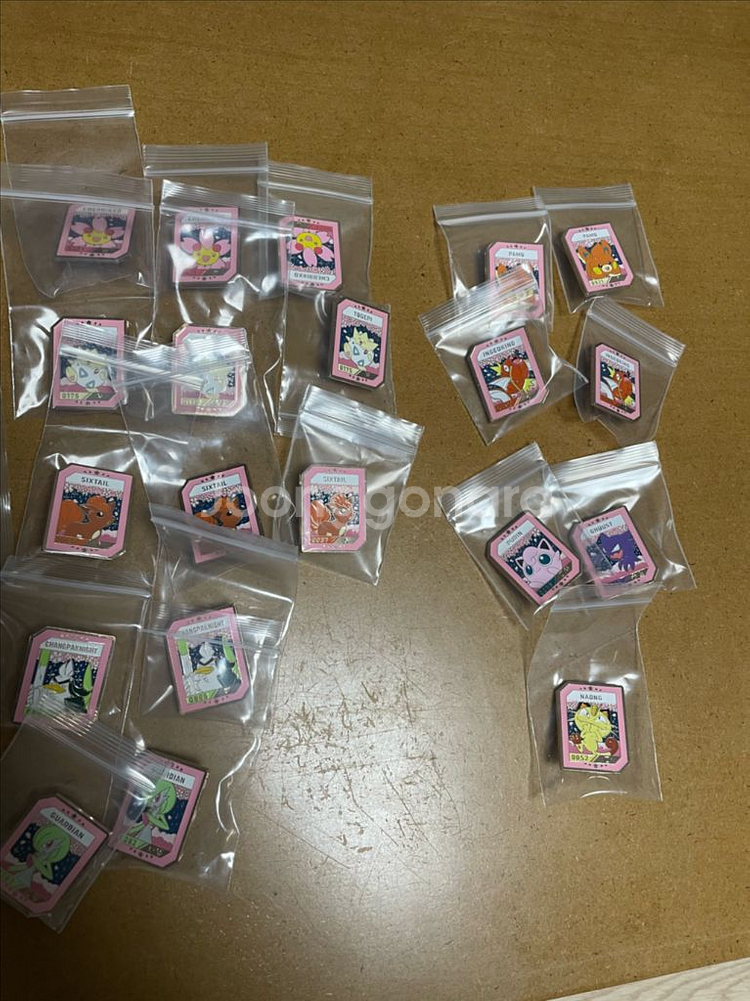 포켓몬뱃지 메이플 띠부씰 잡씰--0