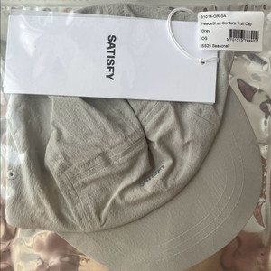 새티스파이 모자 그레이 새제품