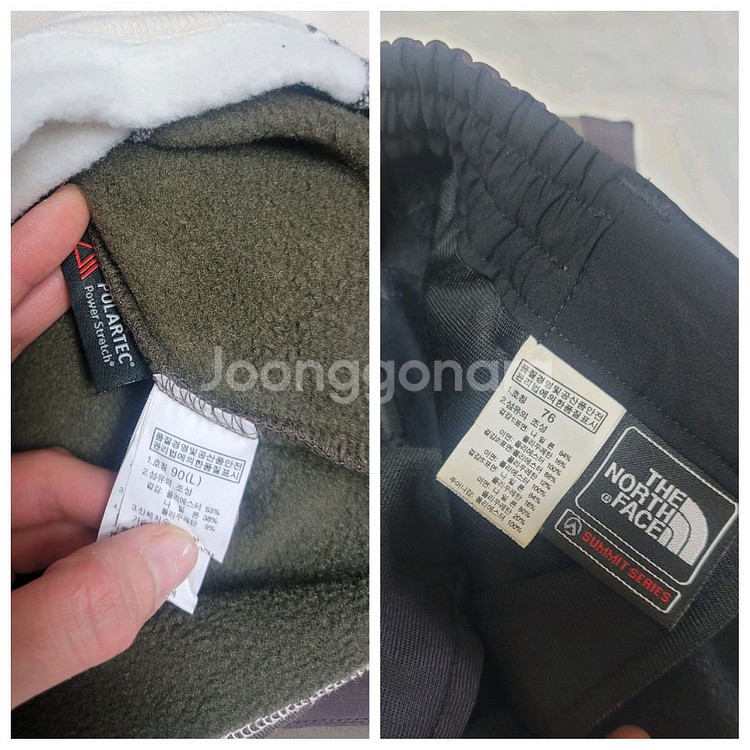 매장정품)노스페이스 여성 등산복,캠핑복 아웃도어 상하의--1