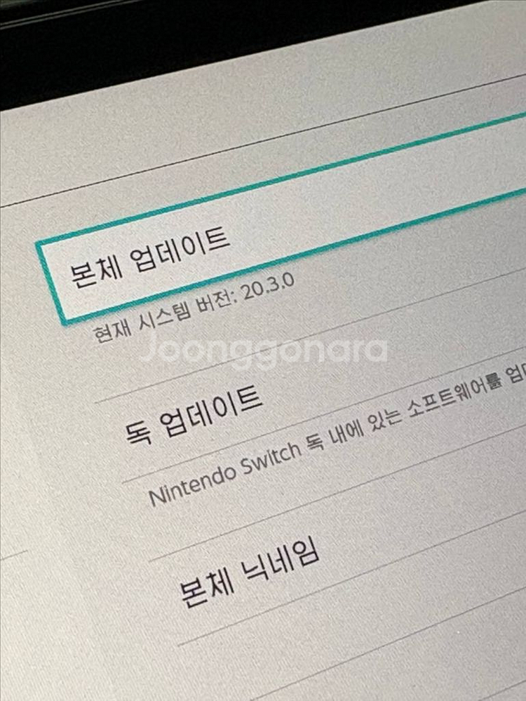 닌텐도 스위치 동물의숲 에디션--3