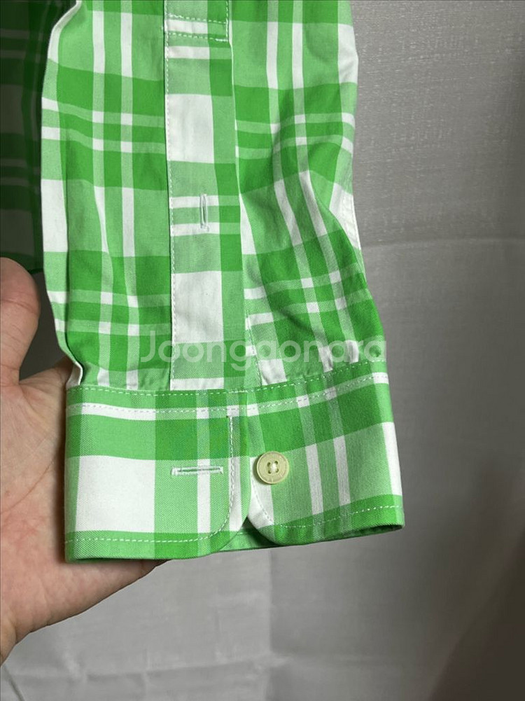 새상품 아베크롬비 깅엄체크셔츠 S--1
