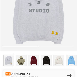 아이앱스튜디오 라이트 그레이 후드