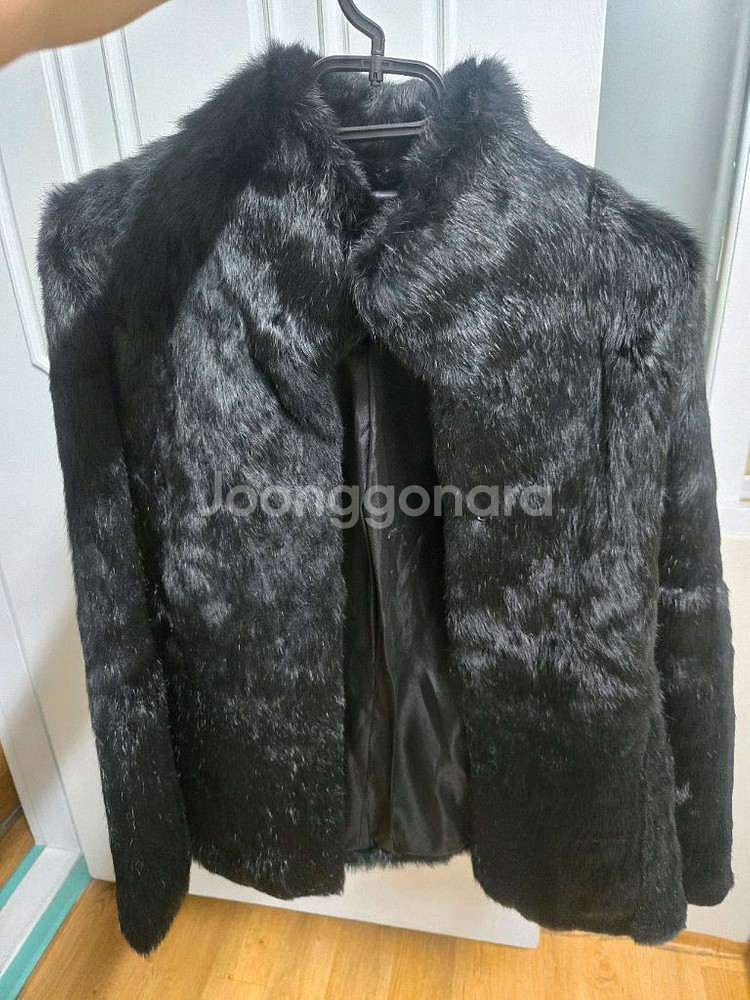 100% 토끼털 자켓--0