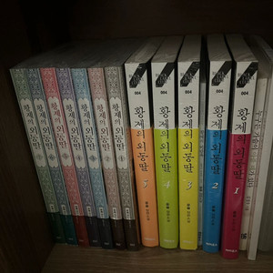 황제의 외동딸(미개봉) 소설+만화책
