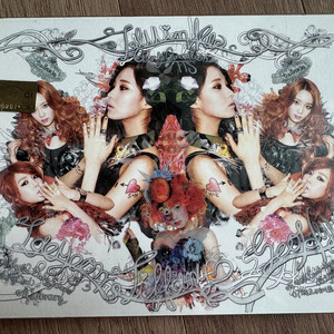 소녀시대 Twinkle 앨범+카라 DVD