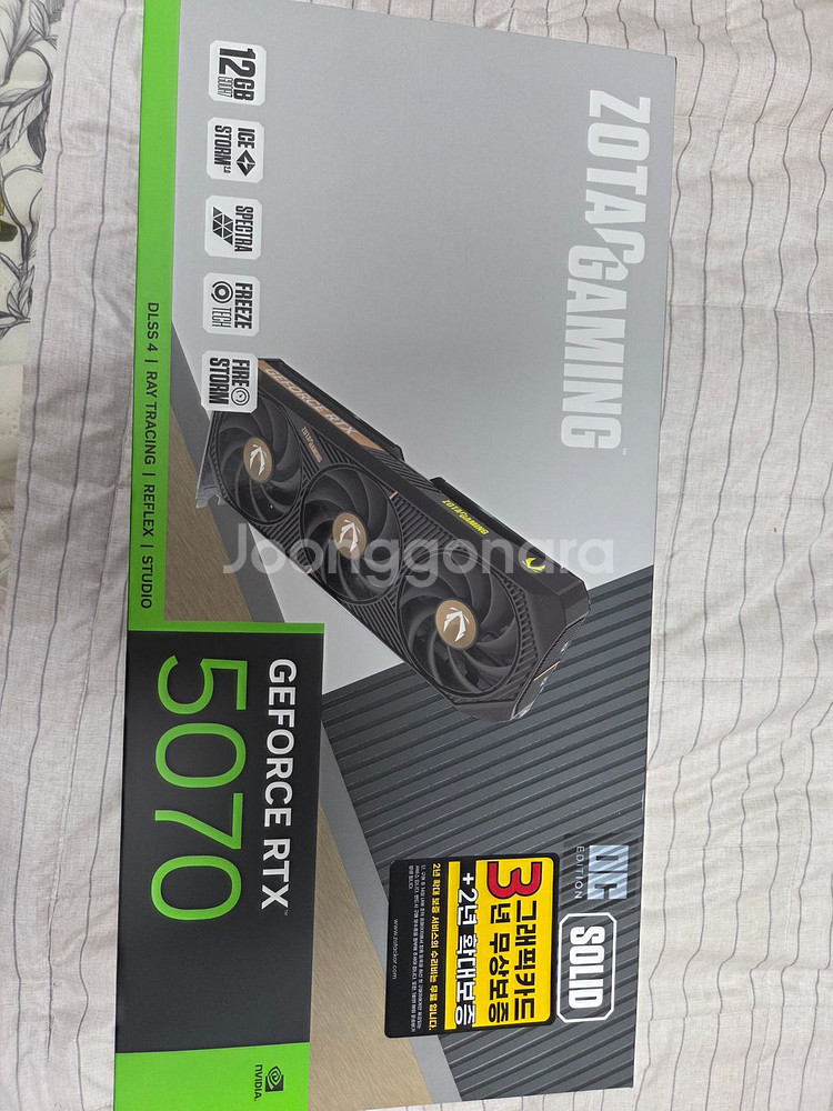 조텍 GAMING RTX 5070 SOLID OC--0