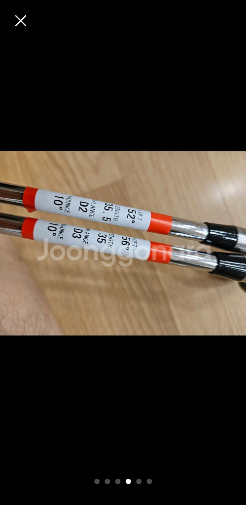 좌타 웨지 52, 56 셋트--3