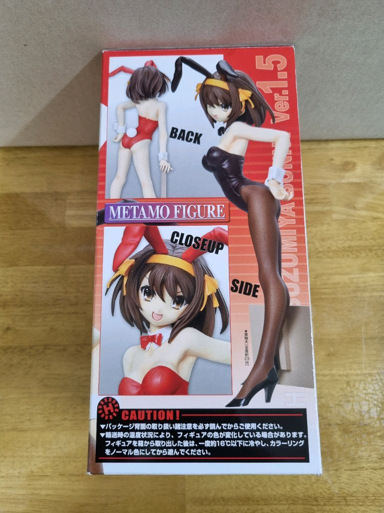 스즈미야 하루히 바니걸 피규어 온도변화--1