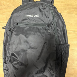 몽벨 포켓터블 라이트 백팩 18L 블랙
