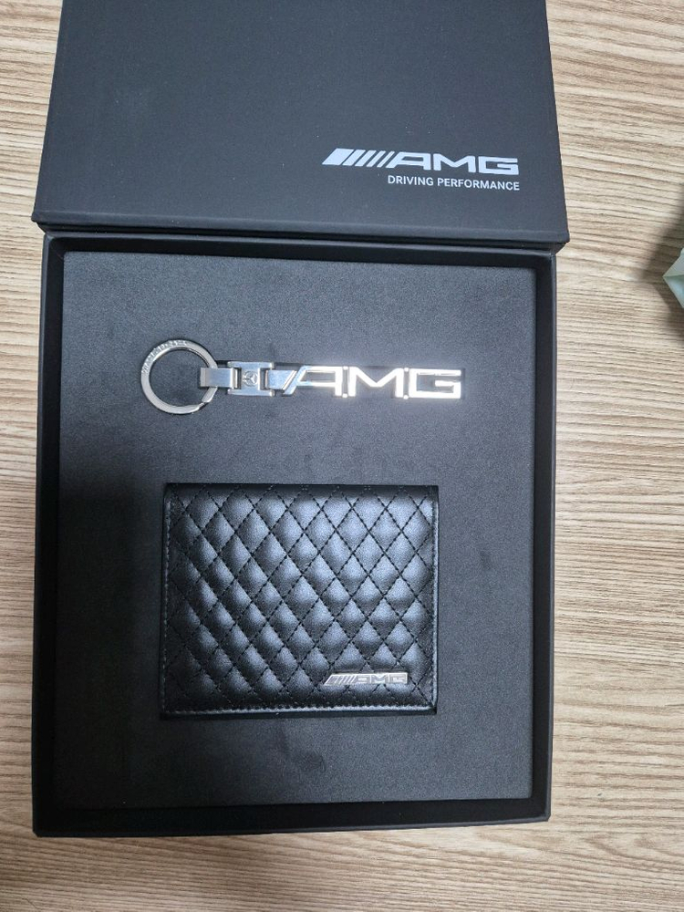 벤츠정품지갑.키링셋트--2
