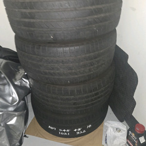 넥센 AU7 245 45 18 한대분 4개 흡음제 1