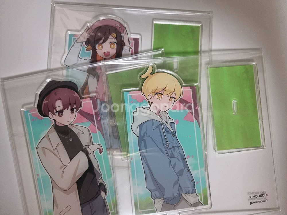 픽셀 스트리머 아크릴 일괄 판매(뚜띠, 진우, 탬탬)--0