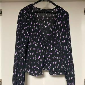 ZARA 플라워 블라우스 S/미착용