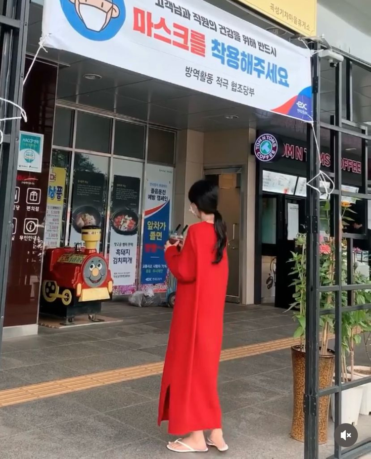 새상품:) 엔뉴엘 니트 맥시 롱 원피스 이미지