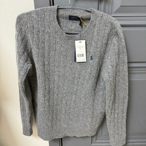 폴로 그레이 니트 m사이즈