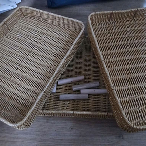 라탄바구니 트레이