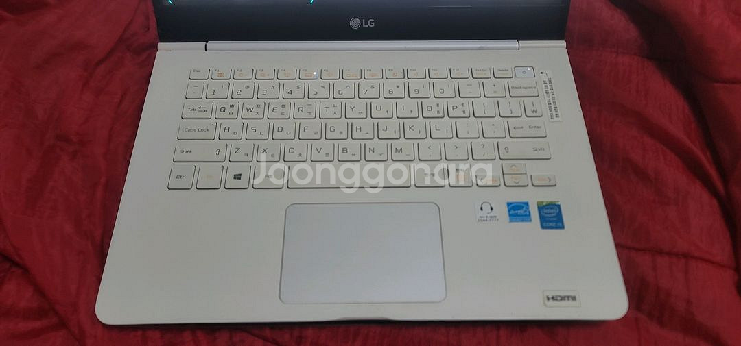 lg 그램 14Z950 14z960 바닥판만 불량--2