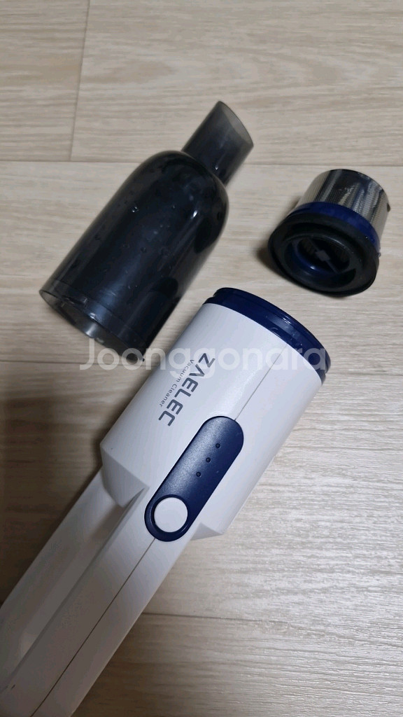 자일렉 무선 청소기 + 필터 한개 더--3