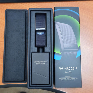 훕 WHOOP 4.0 웨어러블 팝니다.