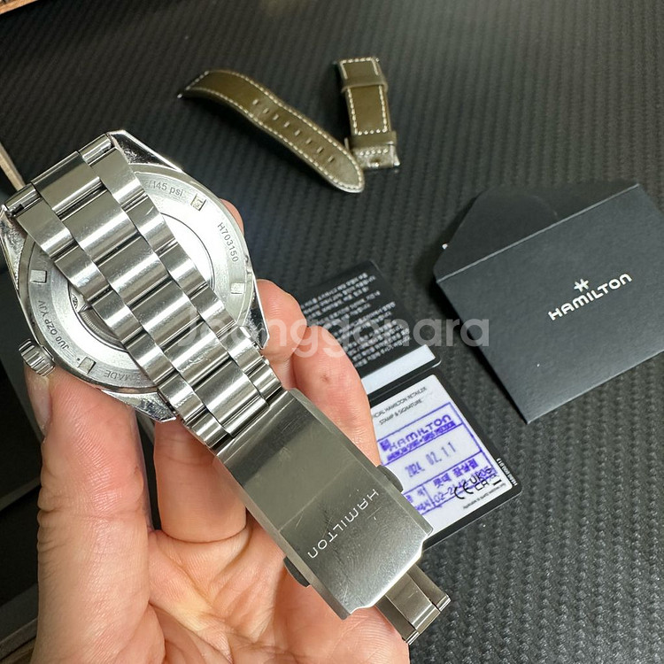 해밀턴 카키필드 익스페디션 41mm--3