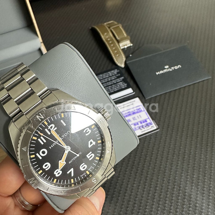 해밀턴 카키필드 익스페디션 41mm--2