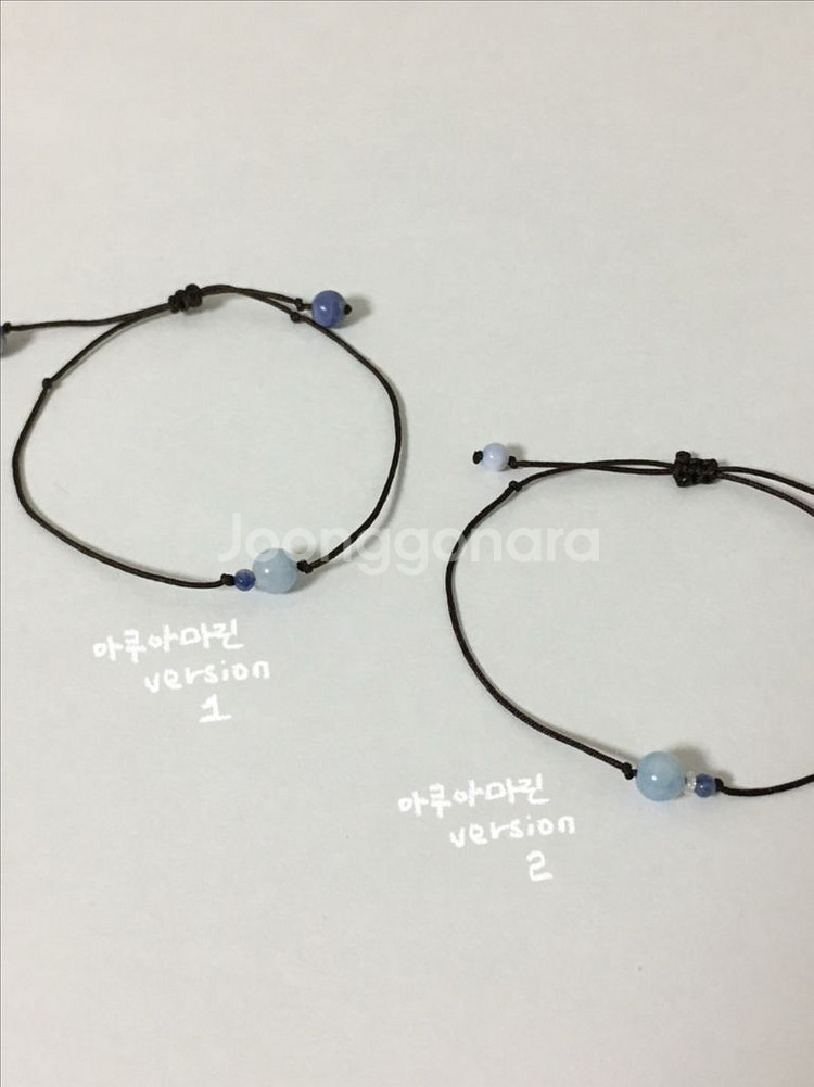 핸드메이드 원석 팔찌--1